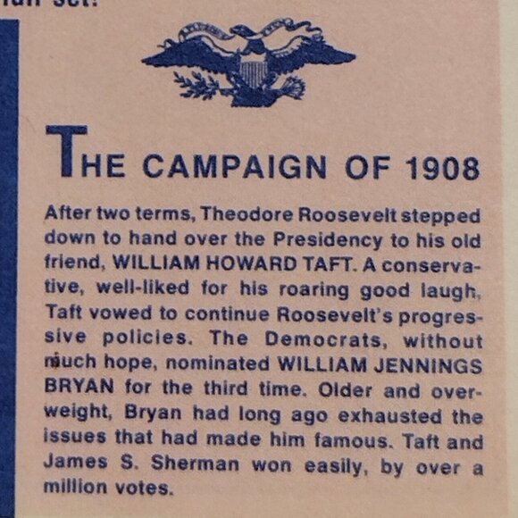 Hats Off To The Past - The Campaign of 1908 - Picture 2 of 5